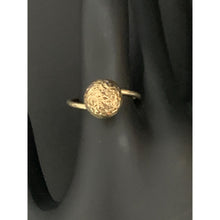 Load image into Gallery viewer, 18K Gold Ring Ball 1.47 grams Size 7 - Rafant
