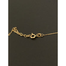 Load image into Gallery viewer, 18K Gold Necklace Chain 16.5 inches Love Heart Pendant 1.60 grams - Rafant
