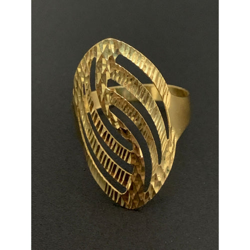 18K Gold Ring 1.28 grams Size 7 - Rafant