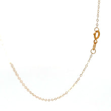 Load image into Gallery viewer, 18K Gold Necklace Chain Cable Link Star Pendant 1.37 grams - Rafant
