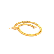 Load image into Gallery viewer, 18K Yellow Gold Bracelet Triple Lock 2.02 grams Size 5.25  inches - Rafant
