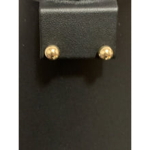 Load image into Gallery viewer, 18K Gold Earrings Stud Balls Polished 0.79 grams - Rafant
