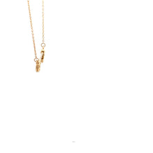 Load image into Gallery viewer, 18K Yellow Gold Necklace Chain Pendant Pin 16.5 inches with one inch extension 2.31 grams - Rafant
