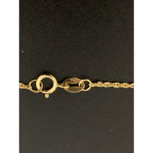 Load image into Gallery viewer, 18K Gold Necklace Chain 20 inches with Jesus Christ Pendant 1.66 grams - Rafant
