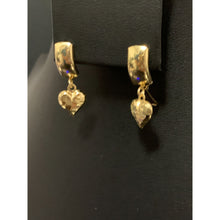 Load image into Gallery viewer, 18K Gold French Clips Dangling Earrings 2.38 grams - Rafant

