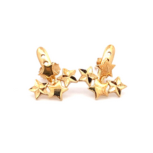 Load image into Gallery viewer, 18K Gold Earrings Stud Post Stars - Rafant
