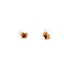 Load image into Gallery viewer, 18K Gold Earrings Stud Post Stars - Rafant
