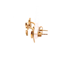 Load image into Gallery viewer, 18K Gold Earrings Stud Post Stars - Rafant
