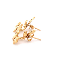 Load image into Gallery viewer, 18K Gold Earrings Stud Post Stars - Rafant
