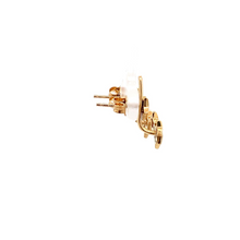 Load image into Gallery viewer, 18K Gold Earrings Stud Post Stars - Rafant
