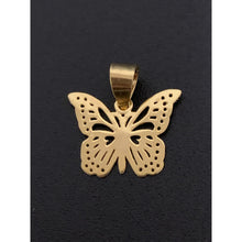 Load image into Gallery viewer, 18K Gold Pendant Butterfly 0.93 grams - Rafant
