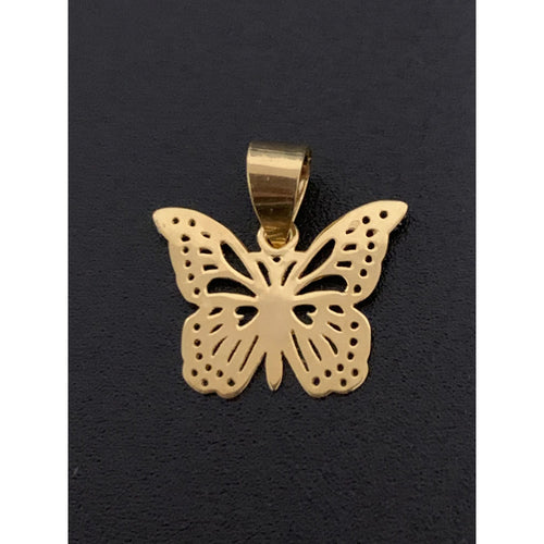 18K Gold Pendant Butterfly 0.93 grams - Rafant