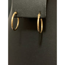 Load image into Gallery viewer, 18K Gold Earrings Hoops Loops 1.22 grams Small - Rafant
