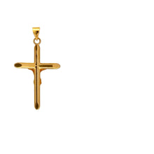 Load image into Gallery viewer, 18K Gold Pendant Cross Jesus Christ Religious 0.73 grams - Rafant
