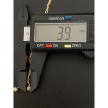 Load image into Gallery viewer, 18K Gold Necklace Chain 16&quot; plus 1&quot; extension with Woman Lady Pendant 2.43 grams - Rafant
