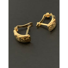 Load image into Gallery viewer, 18K Gold Earrings French Clips 1.60 grams - Rafant
