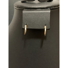 Load image into Gallery viewer, 18K Gold Earrings Hoops Loops Small 0.91 grams - Rafant
