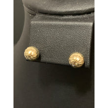 Load image into Gallery viewer, 18K Gold Earrings Stud Balls 0.98 grams - Rafant

