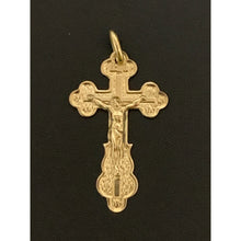 Load image into Gallery viewer, 18K Gold Pendant Cross 2.08 grams - Rafant
