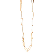 Load image into Gallery viewer, 18K Yellow Gold Bracelet Paperclips 1.01 grams 8 inches - Rafant
