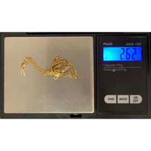 Load image into Gallery viewer, 18K Gold Bracelet Curb Chain 2.62 grams Size 7.5 inches - Rafant
