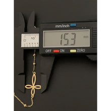 Load image into Gallery viewer, 18K Gold Bracelet Rosary Mother Mary Cross 2.16 grams 7.25 inches - Rafant
