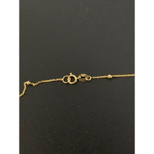 Load image into Gallery viewer, 18K Gold Necklace Chain with Tiny Beads 18 inches 2.11 grams - Rafant
