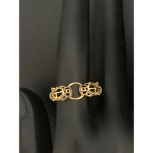 Load image into Gallery viewer, 18K Gold Ring Cubic Zirconia Stones 1.19 grams Size 6.5 - Rafant
