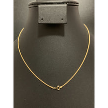 Load image into Gallery viewer, 18K Gold Necklace Chain Popcorn 15.75 inches 1.60 grams - Rafant
