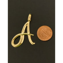 Load image into Gallery viewer, 18K Gold Pendant Letter A 1.62 grams - Rafant
