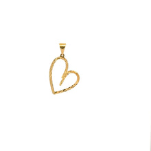 Load image into Gallery viewer, 18K Gold Pendant Heart Pendant 0.42 grams - Rafant
