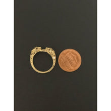 Load image into Gallery viewer, 18K Gold Ring Cubic Zirconia Stones 1.19 grams Size 6.5 - Rafant
