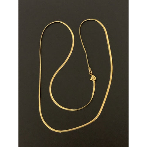 18K Gold Necklace Chain 18 inches 1.38 grams - Rafant