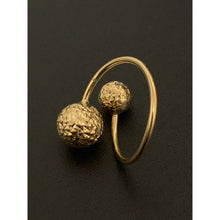 Load image into Gallery viewer, 18K Gold Ring Ball 1.32 grams Size 6 - Rafant
