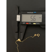 Load image into Gallery viewer, 18K Gold Bracelet Heart 1.30 grams Size 7.5 inches - Rafant
