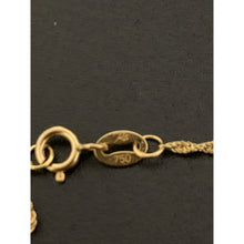 Load image into Gallery viewer, 18K Gold Necklace Chain 18 inches Dragon Round Pendant 1.35 grams - Rafant
