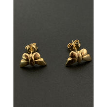 Load image into Gallery viewer, 18K Gold Earrings Stud Butterfly 1.44 grams - Rafant
