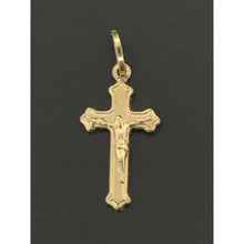 Load image into Gallery viewer, 18K Gold Pendant Cross Jesus Christ 0.88 grams - Rafant
