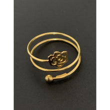 Load image into Gallery viewer, 18K Gold Ring Spiral Flower 1.21 grams Size 8 - Rafant
