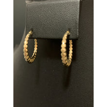 Load image into Gallery viewer, 18K Gold Earrings Hoops Loops 1.66 grams - Rafant
