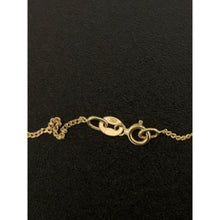 Load image into Gallery viewer, 18K Gold Necklace Chain 17.75 inches with Flower Pendant  1.65 grams - Rafant
