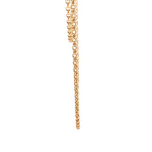 Load image into Gallery viewer, 18K Yellow Gold Necklace Chain Cable Link 2.30 grams 19.5 inches - Rafant
