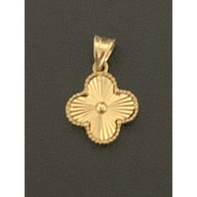 Load image into Gallery viewer, 18K Gold Pendant Clover Charm 0.92 grams - Rafant
