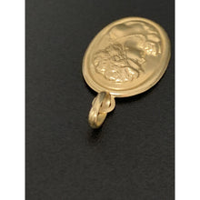 Load image into Gallery viewer, 18K Gold Oval Woman Lady Pendant - Rafant
