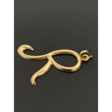 Load image into Gallery viewer, 18K Gold Pendant Letter R 1.35 grams - Rafant
