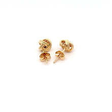 Load image into Gallery viewer, 18K Gold Earrings Knot Small - Rafant
