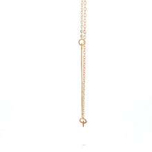 Load image into Gallery viewer, 18K Yellow Gold Necklace Chain Pendant Letter L 1.72 grams 18.75 inches - Rafant
