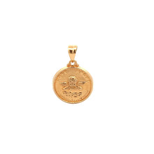 Load image into Gallery viewer, 18K Yellow Gold Pendant Round Circle 1.46 grams - Rafant
