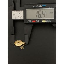 Load image into Gallery viewer, 18K Gold Earrings Post Dangle Woman Lady 1.17 grams - Rafant
