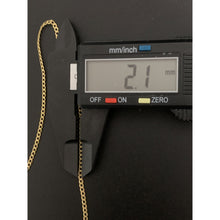 Load image into Gallery viewer, 18K Yellow Gold Necklace Chain Curb 18 inches 1.83 grams - Rafant
